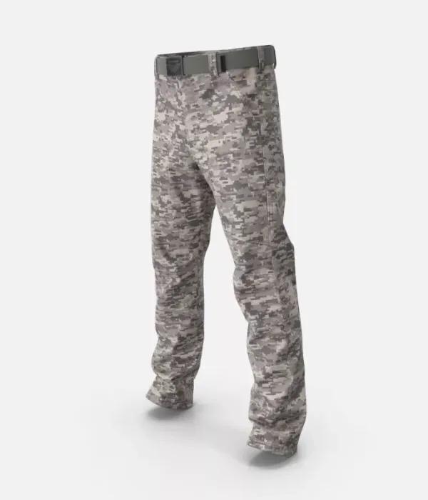 Contrasting Design Pants